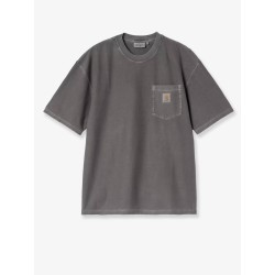 S/S Loose Pocket cotton T-shirt