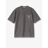 S/S Loose Pocket cotton T-shirt