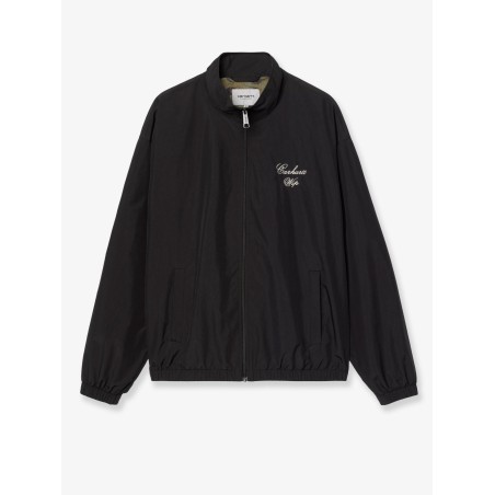 Travon water-repellent nylon  jacket with embroidered logo on the front
