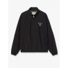Travon water-repellent nylon  jacket with embroidered logo on the front