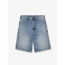 Og Single Knee Short blue denim bermuda shorts