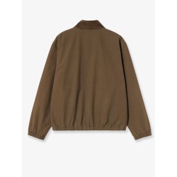 Madison Ripstop cotton jacket with embroidered logo on the front