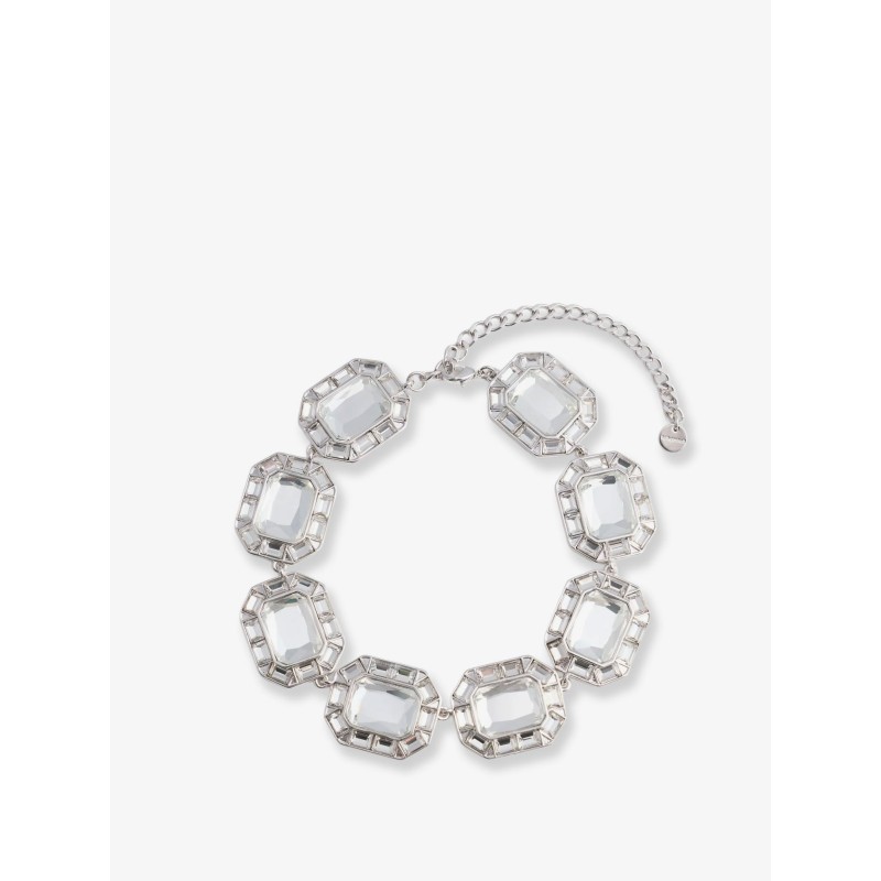 Silver Crystal Necklace