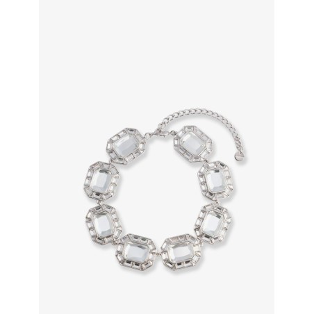 Silver Crystal Necklace