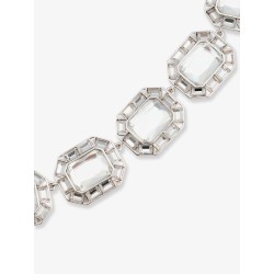 Silver Crystal Necklace