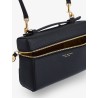 Hammered leather Romy slim shoulder bag