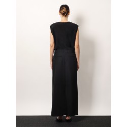 Wool blend skirt