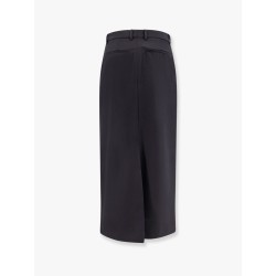 Wool blend skirt