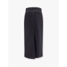Wool blend skirt
