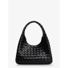 Campana leather shoulder bag with Intrecciato motif