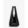 Campana leather shoulder bag with Intrecciato motif