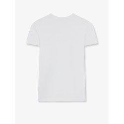 Cotton blend T-shirt with front logo print