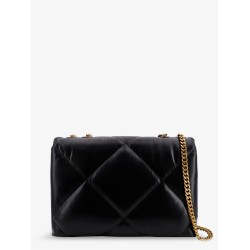 Kira Diamond Quilt Convertible leather crossbody bag