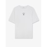 Cotton T-shirt with front lettering logo print