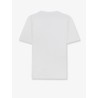 Cotton T-shirt with front lettering logo print