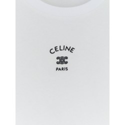 Cotton T-shirt with front lettering logo print