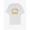 Cotton T-shirt with front logo print