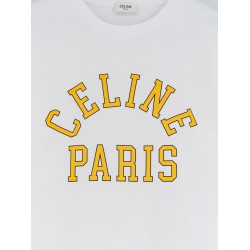 Cotton T-shirt with front logo print