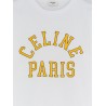 Cotton T-shirt with front logo print