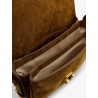 Bellissima Mini suede crossbody bag