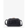 Concert Pouch leather crossbody bag with Intrecciato motif