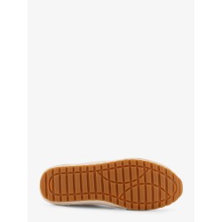Field suede sneakers with leather inserts
