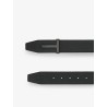 Hammered leather belt