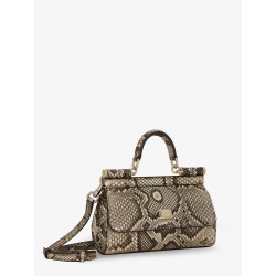 Sicily shiny python mini handbag