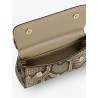 Sicily shiny python mini handbag