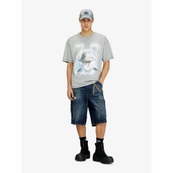C-enic denim with used effect