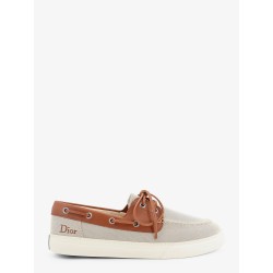 Chester Dioriviera canvas and leather loafers