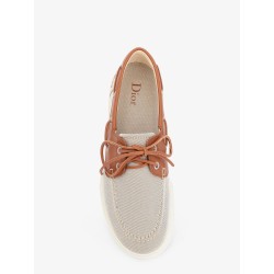 Chester Dioriviera canvas and leather loafers