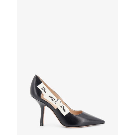 J'Adior leather pumps with logo bow detail