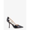 J'Adior leather pumps with logo bow detail