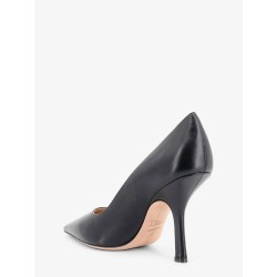 J'Adior leather pumps with logo bow detail