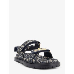 Dior Oblique jacquard fabric sandals