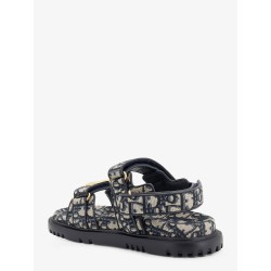Dior Oblique jacquard fabric sandals