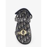 Dior Oblique jacquard fabric sandals