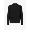 Cotton blend sweater with logo