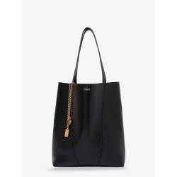 Chloé Spin leather shoulder bag