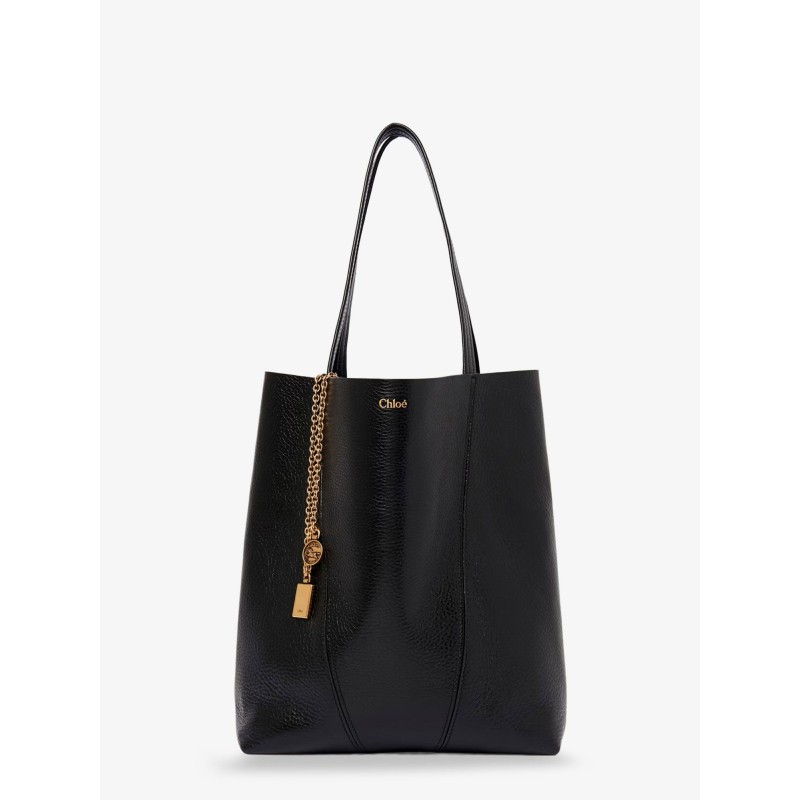 Chloé Spin leather shoulder bag