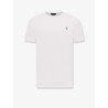 Cotton t-shirt with Logo embroidery