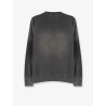 Cotton sweatshirt with front logo