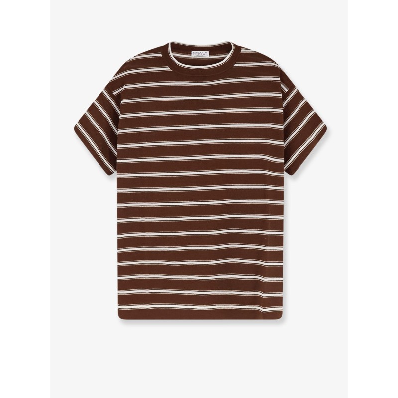 Virgin wool and cashmere blend t-shirt