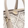 Barrel Bag T Monogram coated canvas handbag