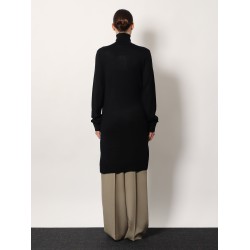 Wool and silk turtleneck