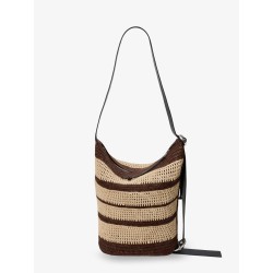 Paula's Ibiza Raffia Bucket Bag