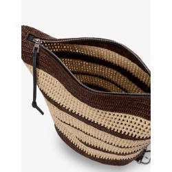 Paula's Ibiza Raffia Bucket Bag