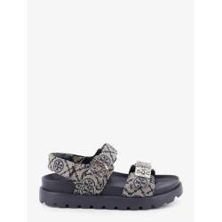T Mono Perfect Monogram fabric sandals
