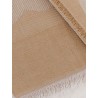 Modal, linen and cotton blend scarf